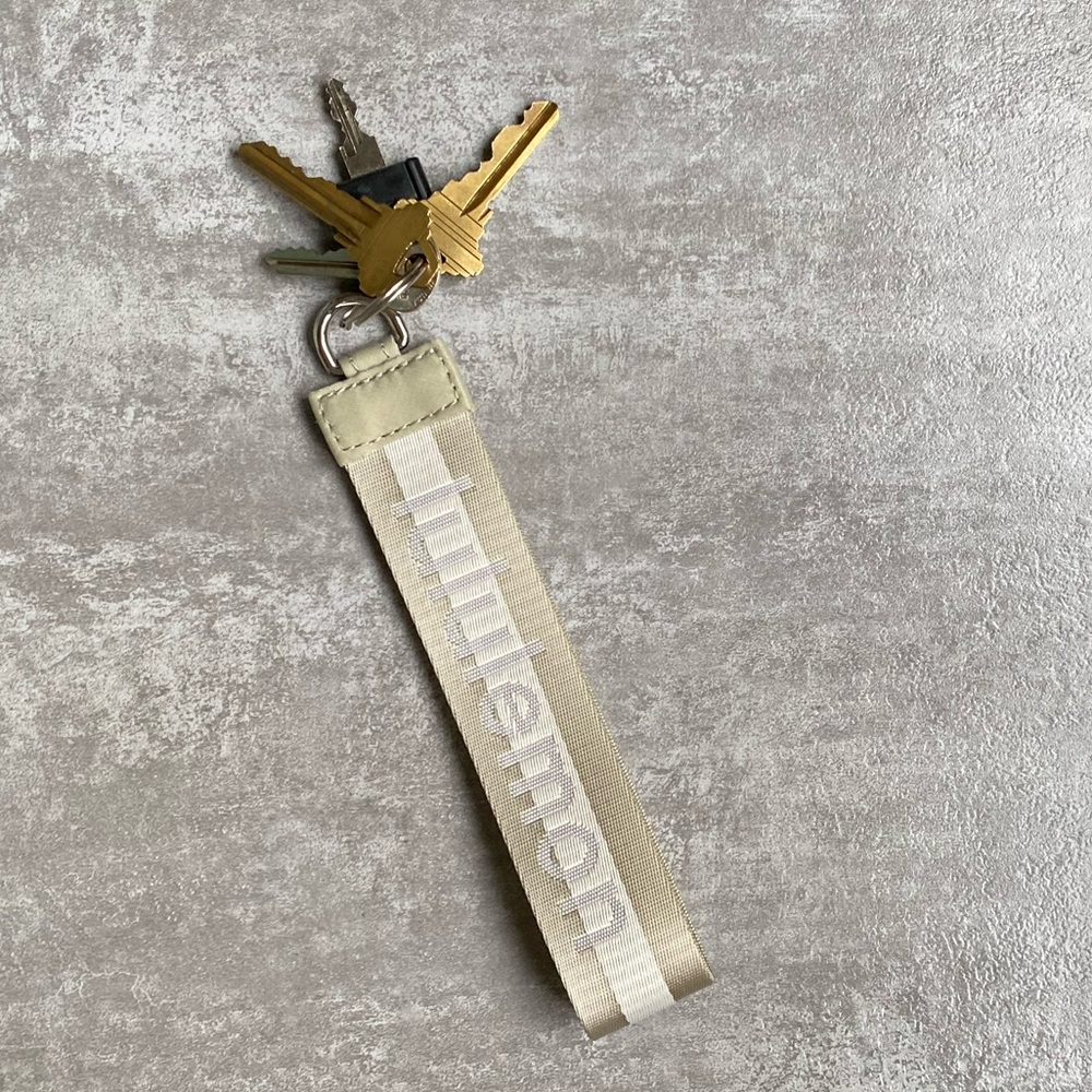 Lululemon Keychain Cream